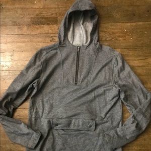 Urban Outfitters - Fishtail Hoodie - Gray